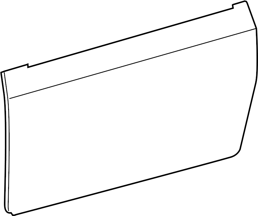 View 6711121080 Door Outer Panel (Front) Full-Sized Product Image