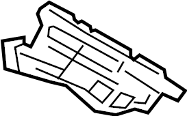 View 52535F4010 Bumper Guide (Front, Upper) Full-Sized Product Image