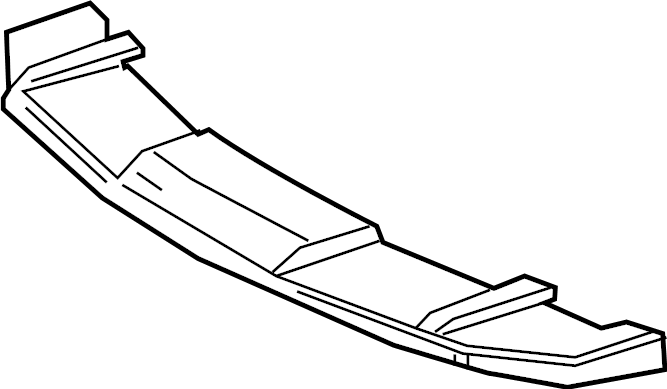 View 5261810030 Bumper Impact Absorber (Front, Lower) Full-Sized Product Image