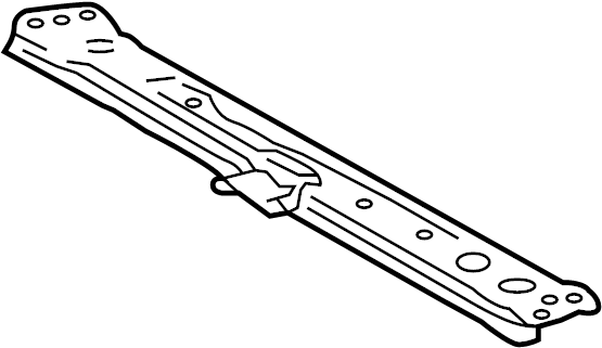 View 5302847010 Radiator Support Tie Bar (Lower) Full-Sized Product Image