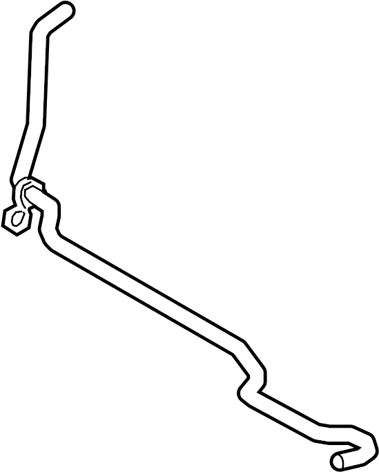 View 1626437190 Engine Coolant Overflow Hose Full-Sized Product Image