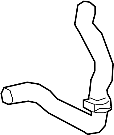 View 165720T220 Radiator Coolant Hose (Upper, Lower) Full-Sized Product Image