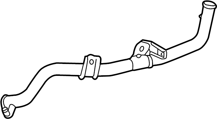 View 1626837041 Engine Coolant Pipe Full-Sized Product Image