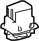 View 87138F4010 HVAC Blower Motor Resistor Full-Sized Product Image