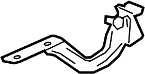 View 53410F4010 Hood Hinge (Right, Front) Full-Sized Product Image