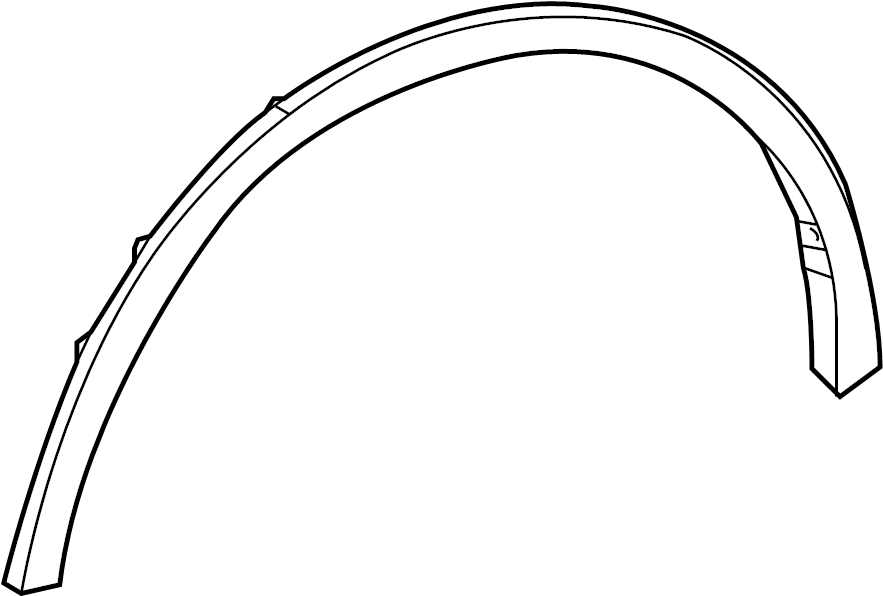 View 7560110010 Wheel Arch Molding (Front) Full-Sized Product Image