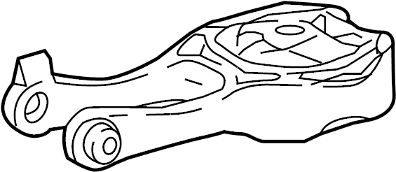View 123630T030 Automatic Transmission Mount (Rear) Full-Sized Product Image