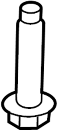 View 90119W0303 Suspension Crossmember Bolt (Rear) Full-Sized Product Image