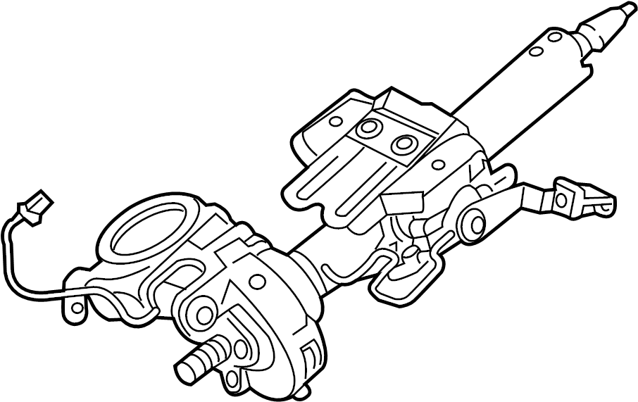 View 4520AF4040 Steering Column Full-Sized Product Image