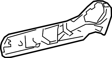 View 7181147140C1 Seat Frame Trim Panel (Front, Lower) Full-Sized Product Image