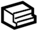 View 8586405020 Seat Heater Switch Full-Sized Product Image