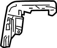 View 7186510010 Seat Frame Trim Panel (Rear, Lower) Full-Sized Product Image