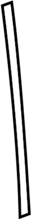 View 75767F4010 Door Applique Seal (Rear) Full-Sized Product Image