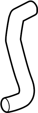 View 1657237080 HOSE, RADIATOR, NO.2 Full-Sized Product Image