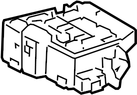 View 8274152031 Relay. Box. Fuse. (Right) Full-Sized Product Image