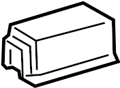 View 8266252310 Fuse Box Cover (Upper) Full-Sized Product Image