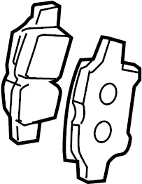 View 0446502220 Disc Brake Pad Set Full-Sized Product Image