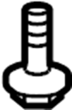 View 9011912391 Suspension Crossmember Bolt (Rear) Full-Sized Product Image