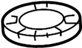 View 4825752010 Coil Spring Insulator (Rear, Upper) Full-Sized Product Image