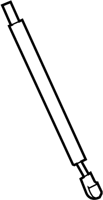 View 6890652011 Liftgate Lift Support Full-Sized Product Image