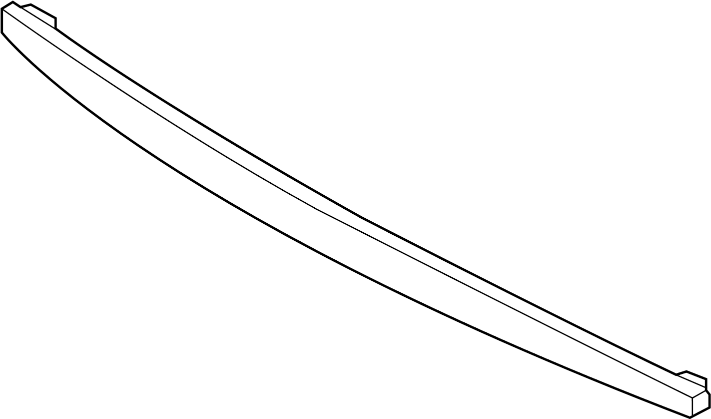 View 5312274010 Grille Molding (Rear, Upper, Lower) Full-Sized Product Image