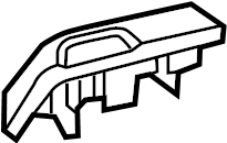 View 7730652060 Fuel Door Release Handle Full-Sized Product Image