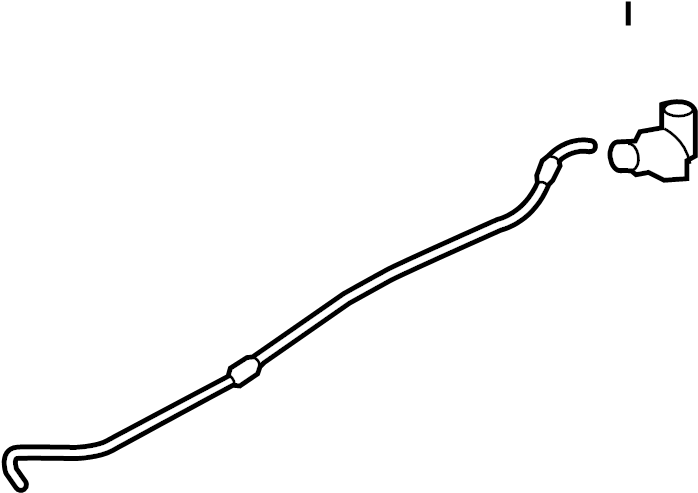 View SU00301395 Hood / Trunk Prop Rod (Front) Full-Sized Product Image