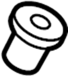 View SU00302899 Fender Liner Nut Full-Sized Product Image