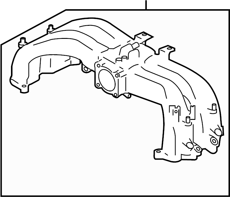 View SU00300288 Engine Intake Manifold Full-Sized Product Image
