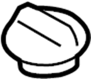 View SU00304083 Engine Oil Filler Cap Full-Sized Product Image