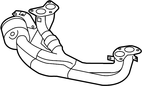 View SU00301134 Catalytic Converter (Front) Full-Sized Product Image