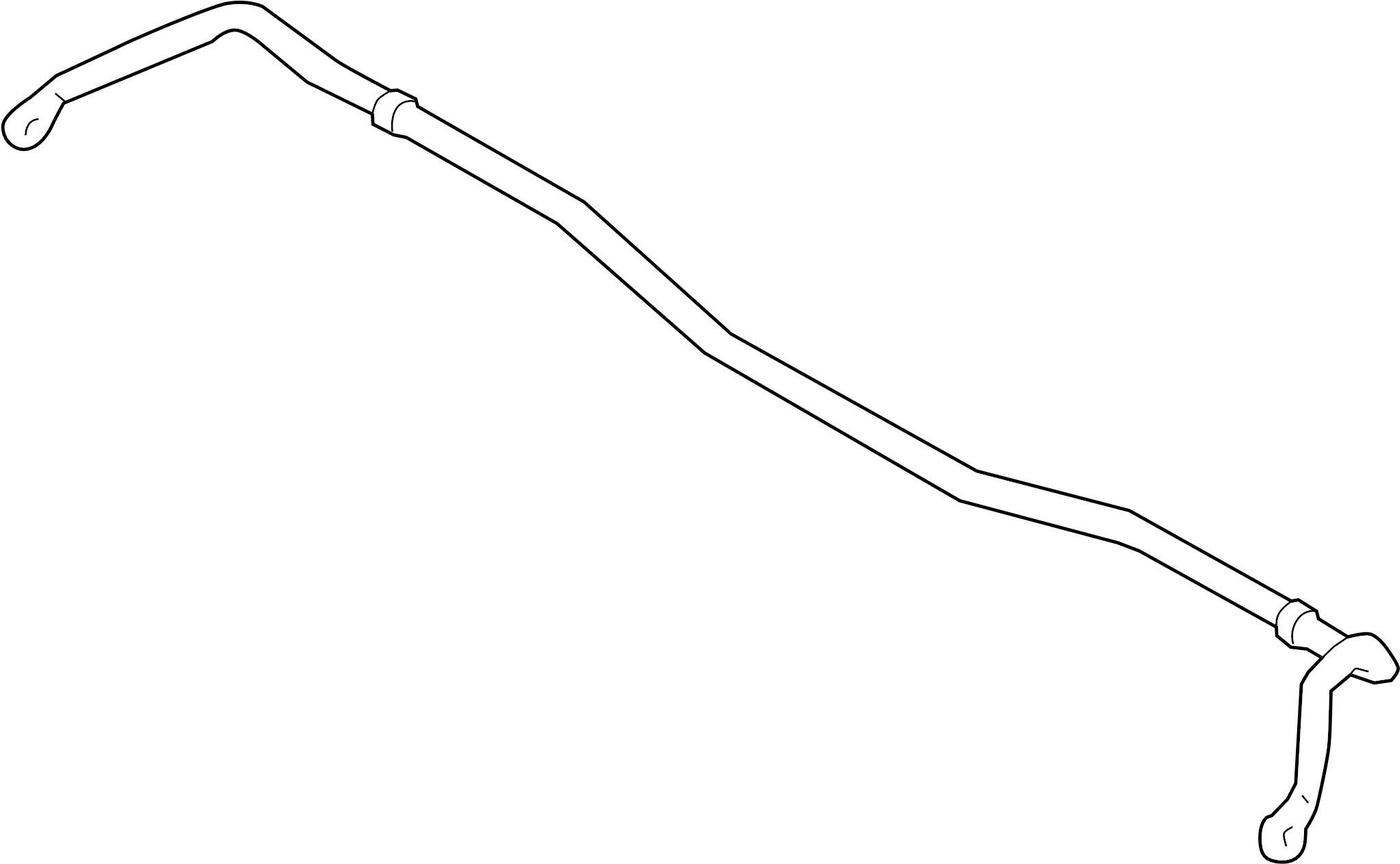 View SU00300391 Suspension Stabilizer Bar (Front) Full-Sized Product Image