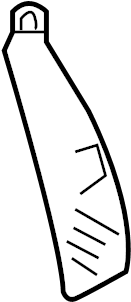 View SU00304601 Door Shell Seal (Right, Front, Rear, Upper) Full-Sized Product Image