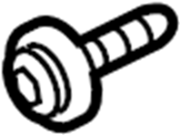 View SU00302934 Door Lock Striker Plate Screw Full-Sized Product Image