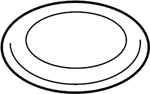 View SU00300387 Coil Spring Insulator (Right, Rear, Upper, Lower) Full-Sized Product Image