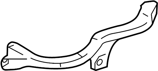 View SU00301502 Bumper Cover Support Rail (Left, Right, Upper, Lower) Full-Sized Product Image