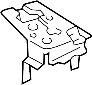 View 5370433011 Battery. Tray.  Full-Sized Product Image