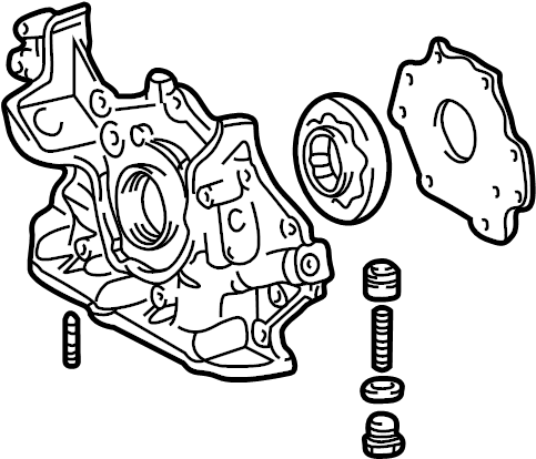 View 1510020020 Engine Oil Pump Full-Sized Product Image