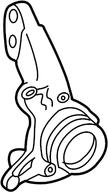 View 4321133060 Steering Knuckle (Right) Full-Sized Product Image