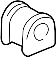 View 4881533050 Suspension Stabilizer Bar Bushing Full-Sized Product Image
