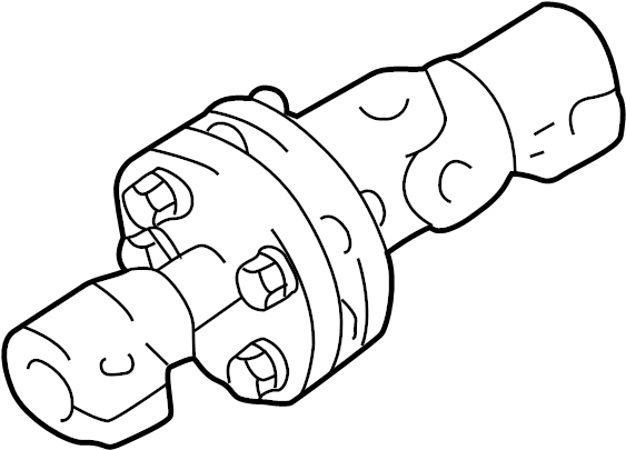 View 4523007010 Steering Shaft Universal Joint (Lower) Full-Sized Product Image