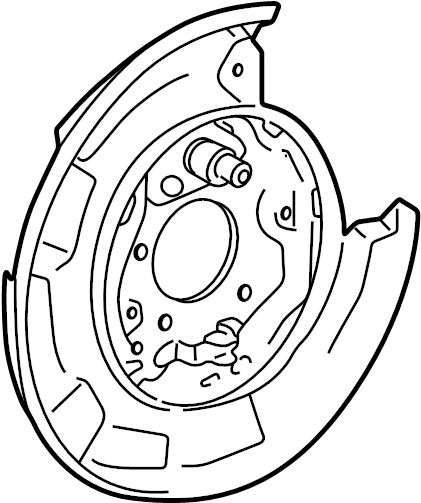 View 4650420010 Brake. Plate.  Full-Sized Product Image