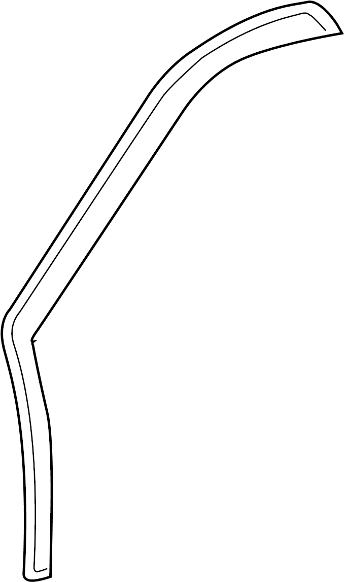 View 6786230251 Door Seal (Front, Upper, Lower) Full-Sized Product Image