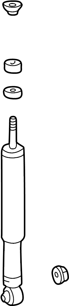 View 4851069127 Suspension Shock Absorber Full-Sized Product Image
