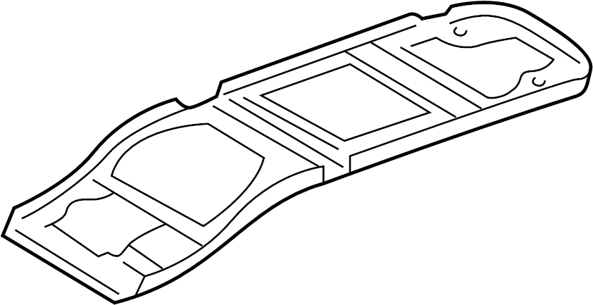 View 6301560011 Bracket. Console. (Upper) Full-Sized Product Image