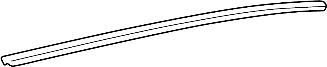 View 7550660020 Roof Drip Molding (Right, Rear) Full-Sized Product Image