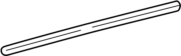 View 7572060061 Door Window Belt Weatherstrip (Front) Full-Sized Product Image