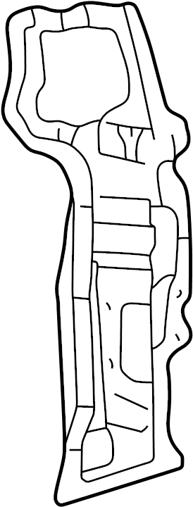 View 6174460070 Extension. Panel. (Front, Rear, Upper, Lower) Full-Sized Product Image