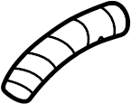 View 7721360130 Fuel. Pipe. Hose. Filler. (Front, Lower) Full-Sized Product Image