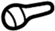 View 9024008060 Fuel Tank Strap Pin Full-Sized Product Image